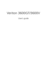 Acer Veriton 3600V User manual