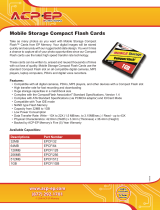 ACP-EP Memory EPCF/256 User manual