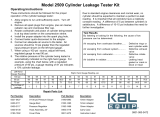 Actron Cylinder Leakage Tester Kit 2509 User manual