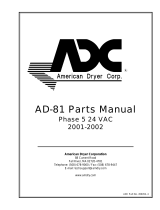 American Dryer Corp. AD-24 II User manual