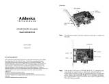 Addonics Technologies ADI2S3GPX1-2E User manual