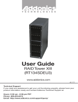 Addonics Technologies RT134SDEU3 User manual
