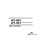 ADI Systems AT-201 User manual