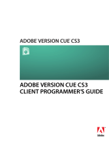 Adobe Version Cue CS3 User manual
