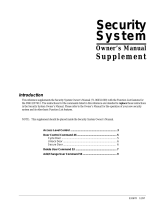 ADT D7412 User manual