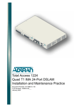 ADTRAN NetVanta 1224 User manual