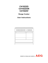 AEG C41022G User manual