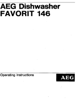 AEG FAVORIT 146 User manual