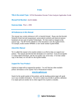 Agilent Technologies 5373A User manual