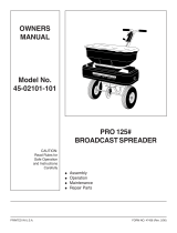 Agri-Fab PRO 125 User manual