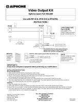 Aiphone 261380 User manual