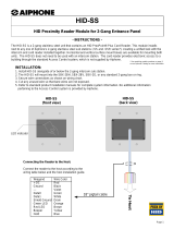 Aiphone HID-SS User manual