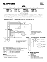 Aiphone NDR-10A User manual