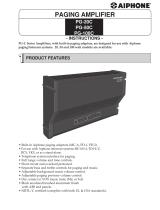 Aiphone PG-20C User manual