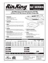 Air King QZ Series User manual