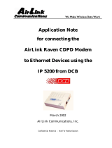 AirLink Raven CDPD User manual