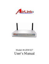Airlinkplus ARW027 User manual