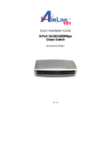 Airlink101 AGSW801 User manual