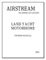 Airstream LAND YACHT MOTORHOME User manual