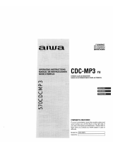 Aiwa CDC-MP3 YU User manual