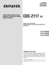 Aiwa CDC-Z117 User manual