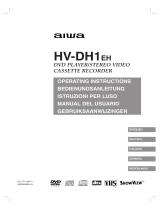 Aiwa hv dh 1 mp User manual