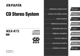 Aiwa NSX-R71 User manual