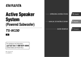 Aiwa TS-W150 User manual