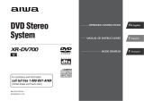 Aiwa XR-DV700 User manual