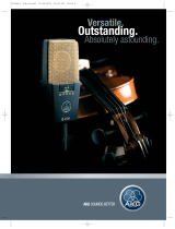 AKG Acoustics C 414 User manual