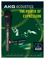 AKG Acoustics D3700M User manual