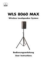 AKG Acoustics WLS 8060 MAX User manual