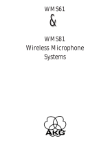 AKG Acoustics WMS61 User manual