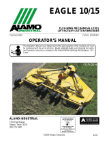 Alamo Industrial Flex-Wing Mechanical Level Lift Rotary Cutter/Shredder EAGLE 10/15 User manual