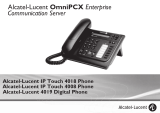 Alcatel-Lucent OmniPCX Office IP Touch 4008 User manual