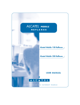 ALCATEL Mobile Phones Cordless Telephone 200 User manual