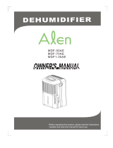 Alen MDF-70AE User manual