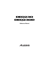 Alesis DEQ230 User manual