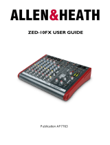 Allen-Heath ZED-10FX Owner's manual