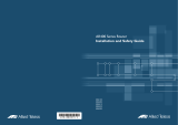 Allied Telesis AR400 series User manual