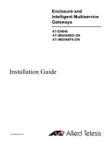 Allied Telesis AT-iMG646BD-ON User manual