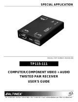 Altinex TP115-111 User manual