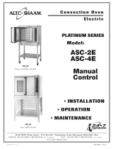 Alto-Shaam ASC-2E User manual