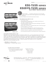 Alto-Shaam ED2SYS-48/2S Series User manual