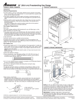 Amana AGG222VDW User guide