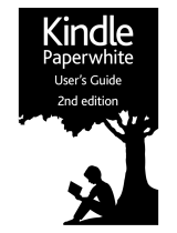 Amazon Kindle Paperwhite Operating instructions