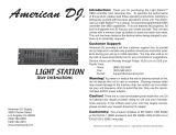 American DJ Light Station User manual