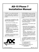 American Dryer Corp. AD-15 User manual