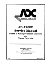 American Dryer AD-170SE User manual