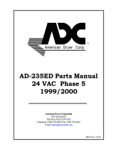American Dryer Corp. AD-235ED User manual